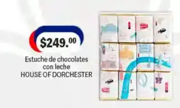 La Comer House of dorchester estuche de chocolates con leche oferta