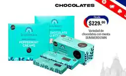 La Comer Summerdown chocolates con menta oferta