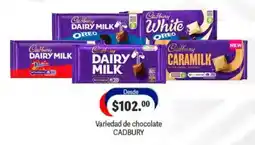 La Comer Cadbury variedad de chocolate oferta