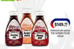La Comer The Skinny Food Co. Aderezos sin azúcar oferta