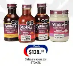 La Comer Stokes Salsas y aderezos oferta