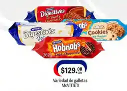 La Comer Mcvitie's variedad de galletas oferta