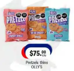 La Comer Olly's Pretzels thins oferta