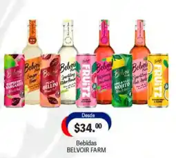 La Comer Bebidas Belvoir Farm oferta