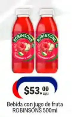 La Comer Robinsons bebida con jugo de fruta oferta