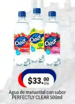 La Comer Perfectly Clear Agua de manantial con sabor oferta