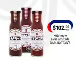 La Comer Darlington's kétchup o salsa afrutada oferta