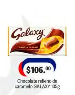 La Comer Galaxy Chocolate relleno de caramelo oferta