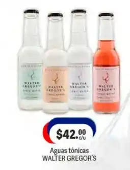 La Comer Aguas tónicas WALTER GREGOR'S oferta