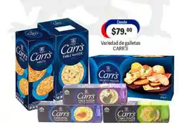 La Comer Carr's variedad de galletas oferta