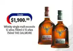 La Comer The dalmore whisky single malt escocés oferta