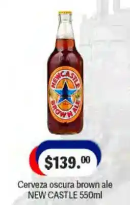 La Comer newcastle cerveza oscura brown ale oferta