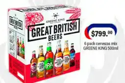 La Comer greene king great british beers oferta