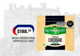 La Comer Kerrygold Queso cheddar añejo oferta