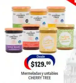 La Comer Mermeladas y unttables CHERRY TREE oferta