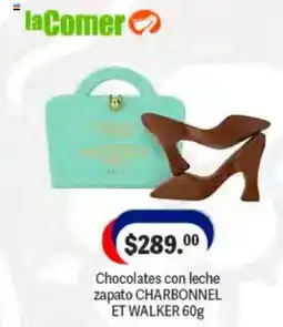 La Comer Charbonnel et walker chocolates con leche zapato oferta