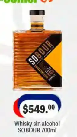 La Comer Sobour Whisky sin alcohol oferta