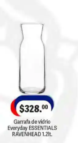 La Comer Everyday ESSENTIALS Garrafa de vidrio oferta