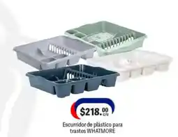 La Comer Whatmore escurridor de plástico para trastes oferta