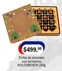 La Comer Holdsworth trufas de caramelo con sal marina oferta