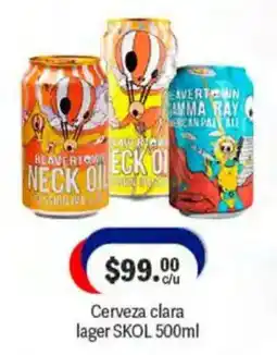 La Comer Skol cerveza clara lager oferta