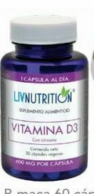 Farmacia San Pablo Livnutrition vitamina d3 fra c/30 oferta