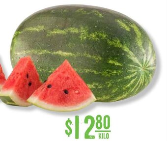 Soriana Híper Sandía con Semilla oferta
