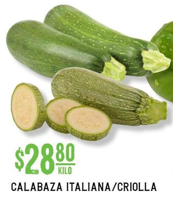 Soriana Híper Calabaza Italiana/Criolla oferta
