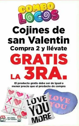 Cojines de san valentin