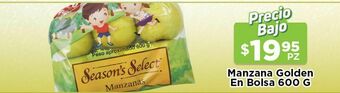 HEB Manzana golden en bolsa 600 g oferta