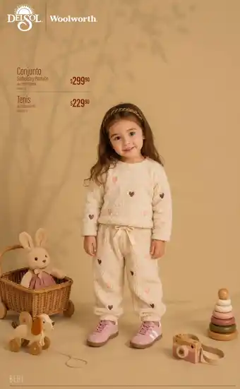Delsol Conjunto Sudadera y Pantalón