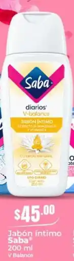 Tiendas Neto Saba Jabón íntimo V Balance oferta