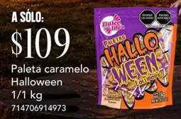 City Club Dulce Idea Paleta caramelo Halloween oferta