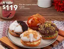 City Club Pan de muerto relleno oferta