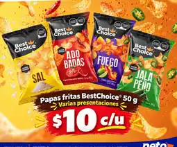 Tiendas Neto BestChoice Papas fritas oferta