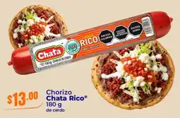 Tiendas Neto Chata Chorizo Rico oferta