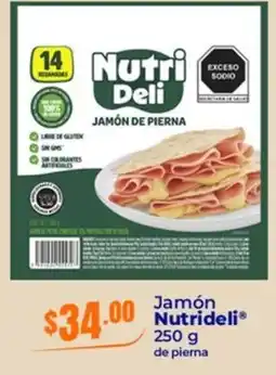 Tiendas Neto Nutrideli jamón de pierna oferta