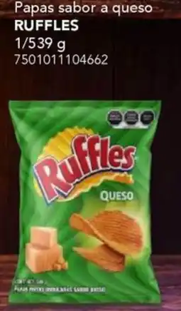 City Club Ruffles Papas sabor a queso oferta
