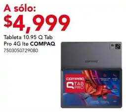 City Club Compaq Q Tab Pro 4G Ite oferta