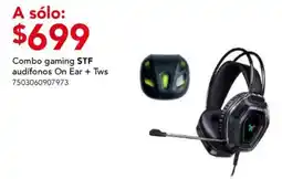 City Club STF audífonos On Ear + Tws oferta