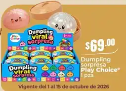 Tiendas Neto Play Choice Dumpling sorpresa oferta