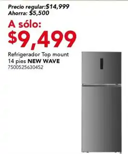 City Club new wave refrigerador top mount oferta