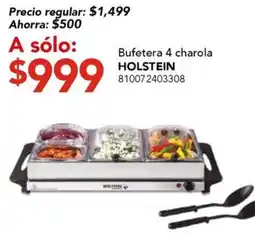 City Club holstein bufetera 4 charola oferta