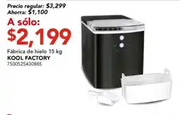 City Club Kool Factory Fábrica de hielo oferta