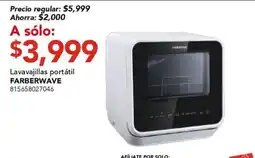 City Club Farberwave lavavajillas portátil oferta