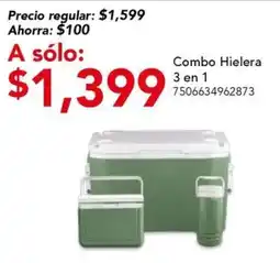 City Club Combo Hielera 3 en 1 oferta