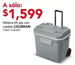 City Club Coleman Hielera 65 qts con ruedas oferta