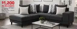 City Club ANFFER Sala modular Jess Egipto gris oferta