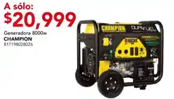 City Club Champion generadora 8000w oferta
