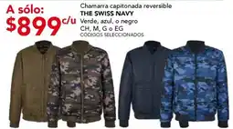 City Club The Swiss Navy Chamarra capitonada reversible oferta